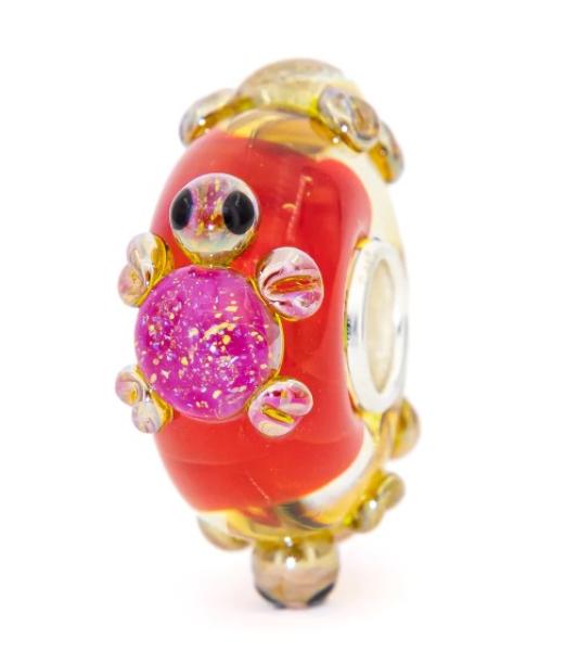 Summerhot Sunset Turtles - Elfbeads Glas